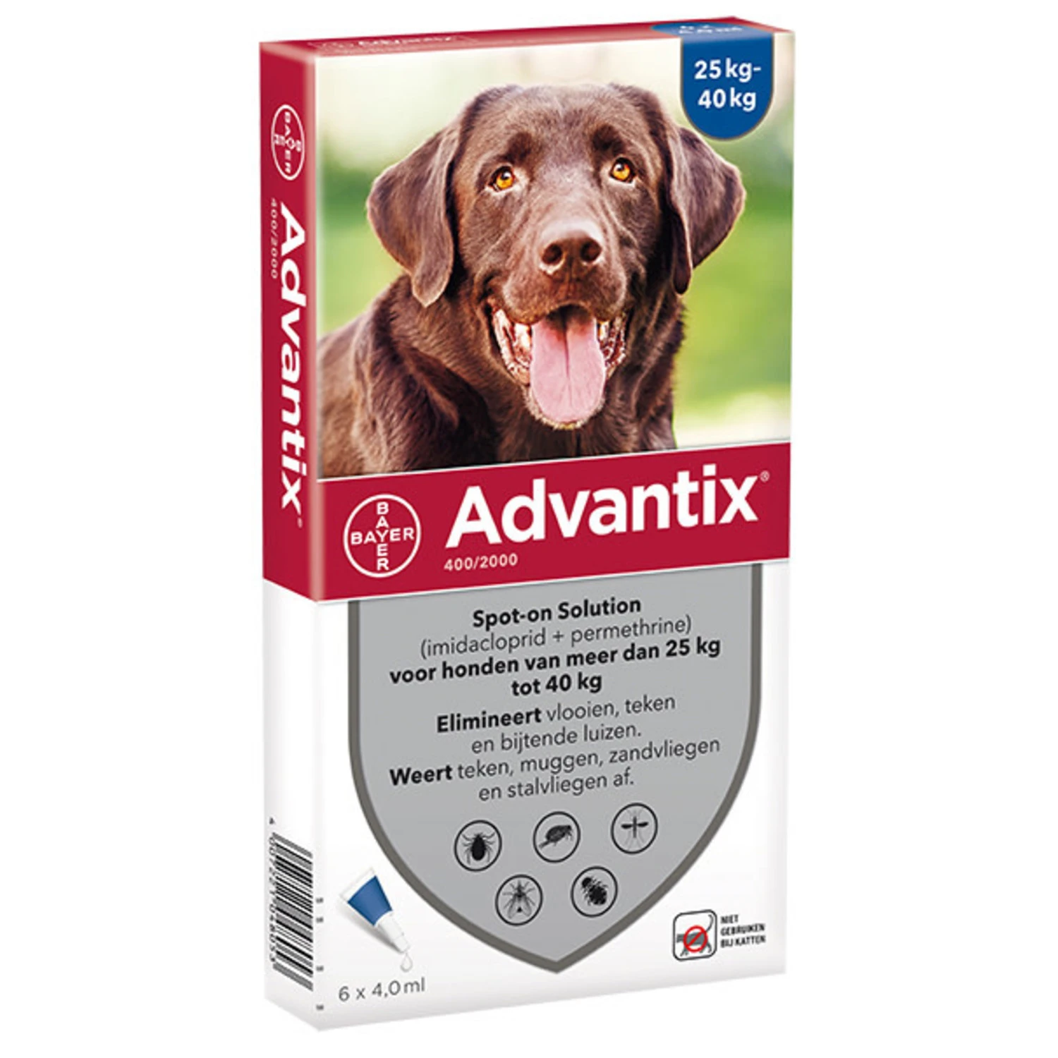 Advantix Advantix Hond 400 - 25-40 Kilo 6 Pip 1 Advantix Advantix Hond 400 - 25-40 Kilo 6 Pip