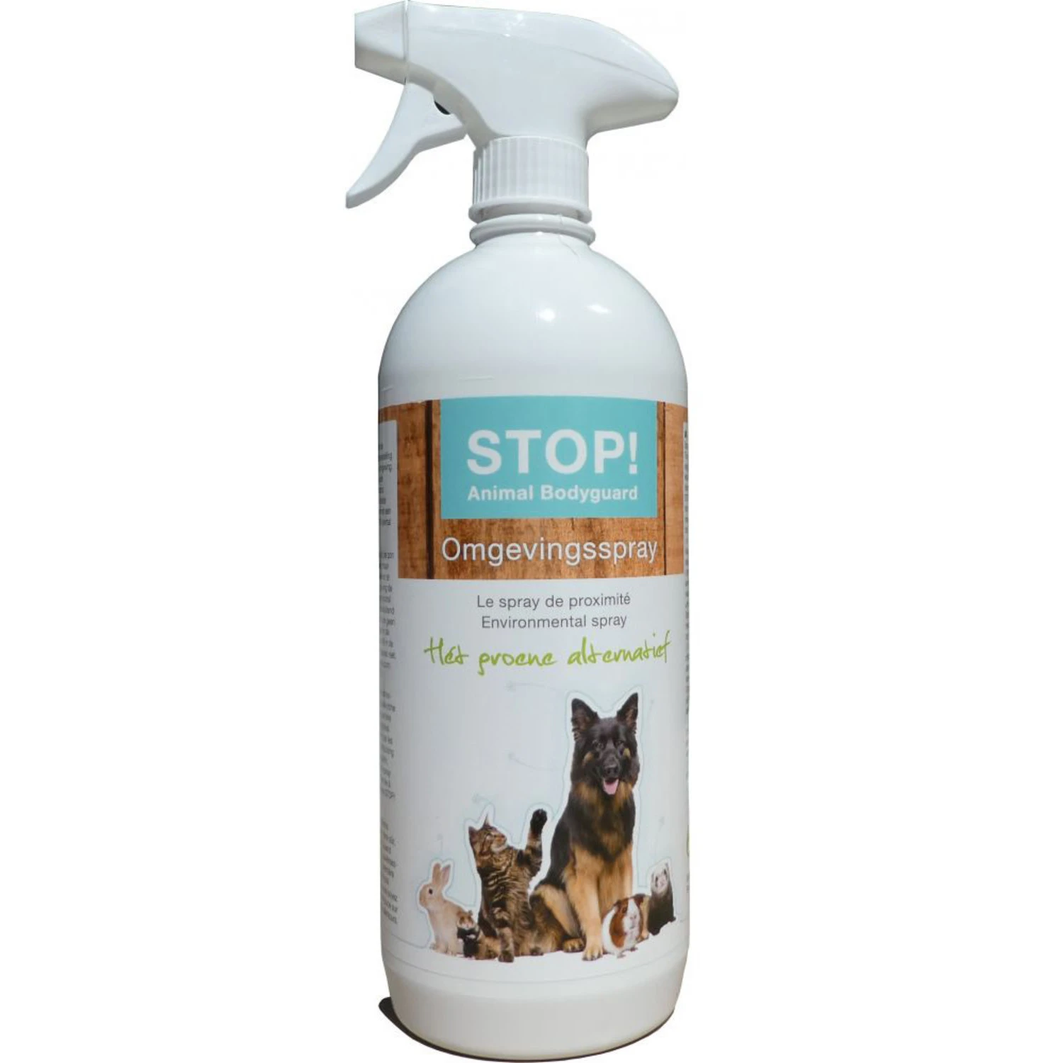 STOP! Animal Bodyguard STOP! Omgevingsspray - 1 Liter 1 STOP! Animal Bodyguard STOP! Omgevingsspray - 1 Liter